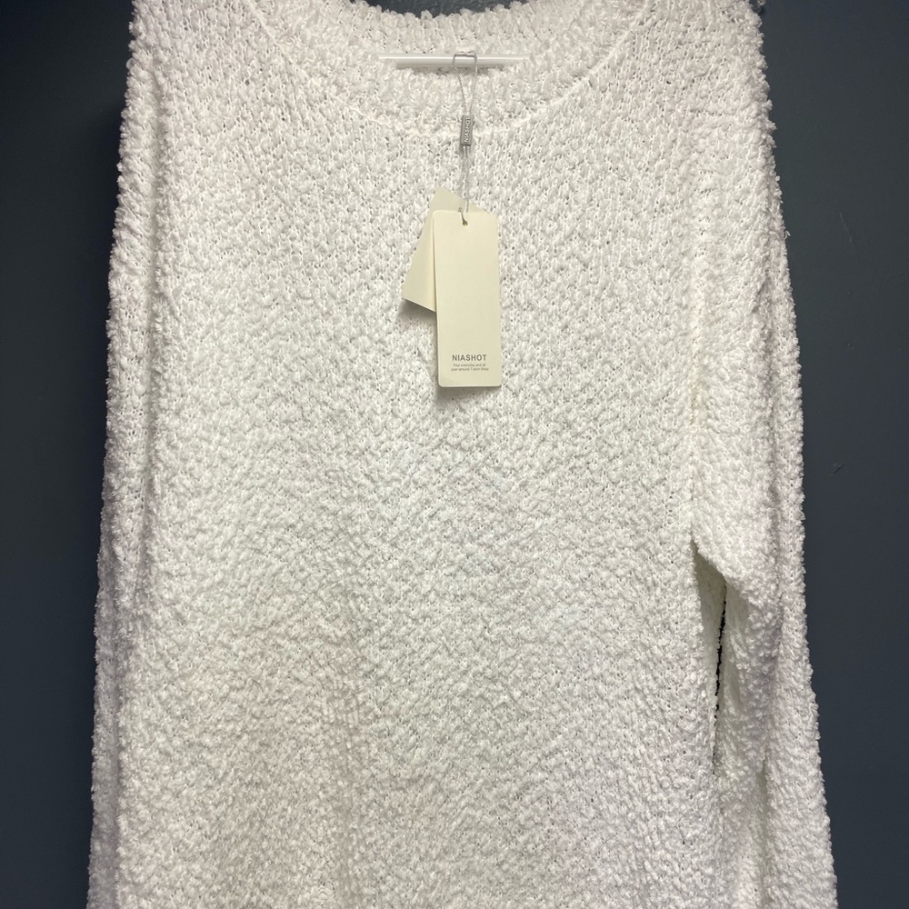White sweater